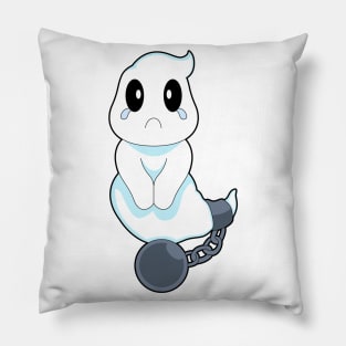 Ghost Halloween Prisoner Pillow