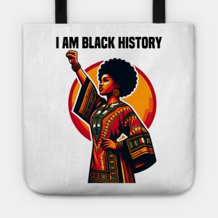 I Am Black History Month African American Tote