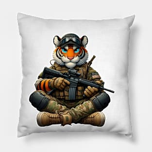 Tactical Tiger Pillow