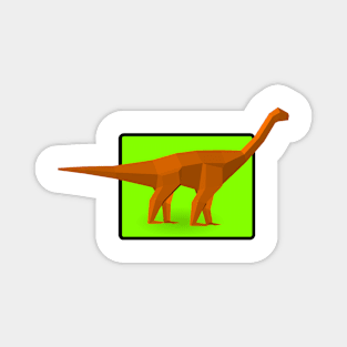 Cute Dreadnoughtus Logo Magnet