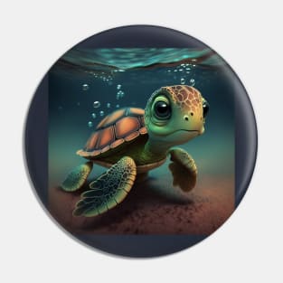 Sea Turtle - Under the Sea Pin