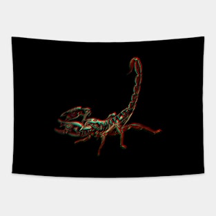 Scorpio 3D Desing 02 Tapestry