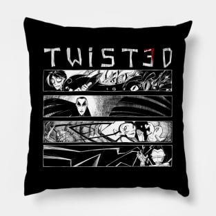 Twisted 4 Panel Shirt Dark Pillow