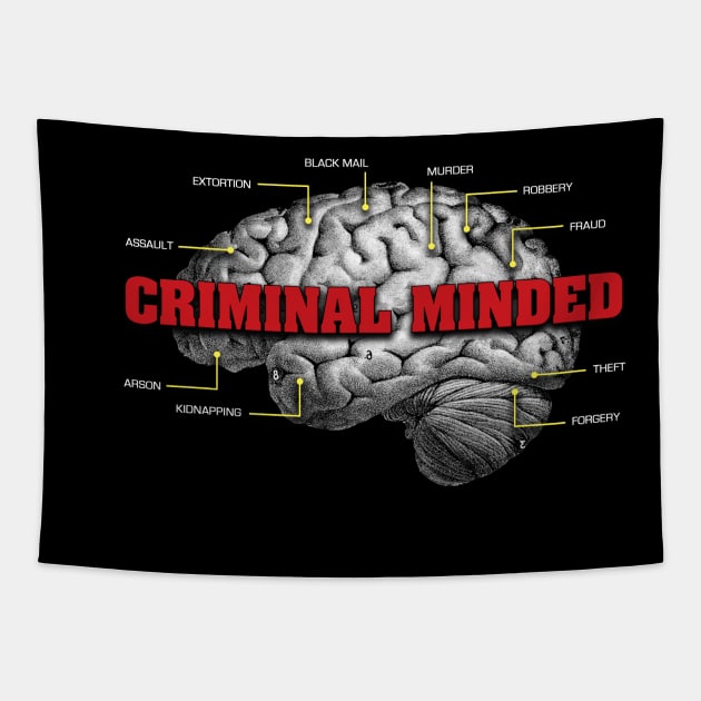 Criminal Minded Tapestry by DIGABLETEEZ