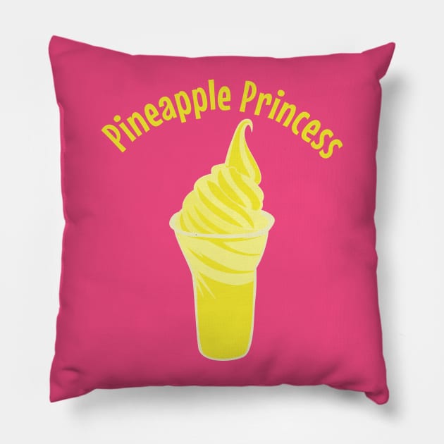 Pineapple Princess Shirt Pillow by IEatFanBoys