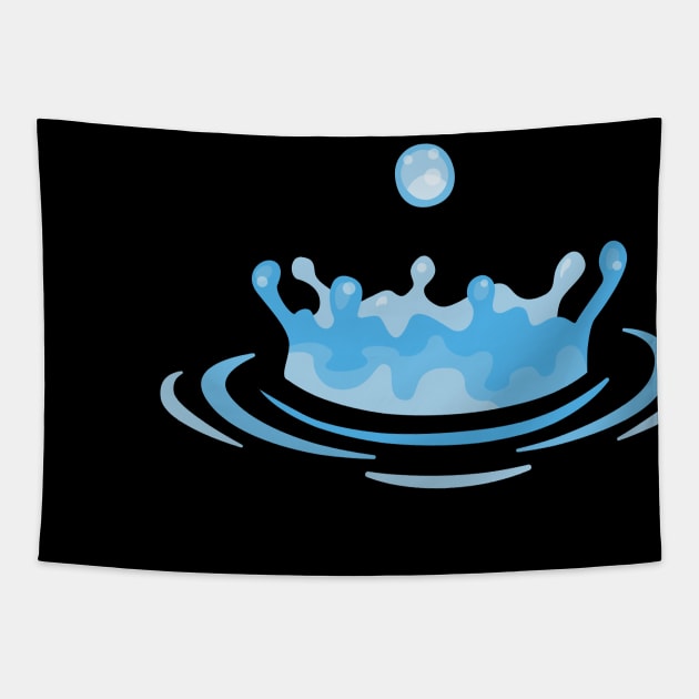 Water Droplets Tapestry by Kings Court