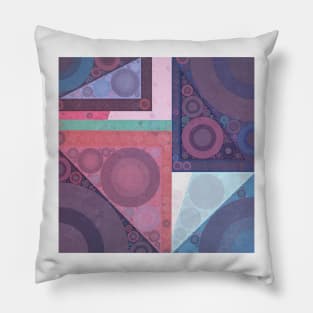 Circle in Square Pillow