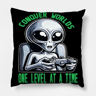 Alien Strategy Pillow