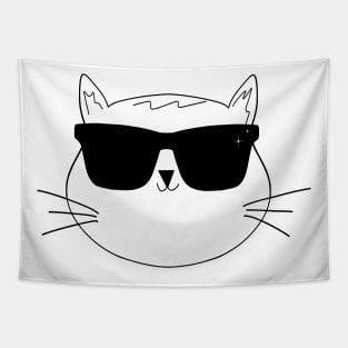 Cool Cat Father's Day Gift Tapestry