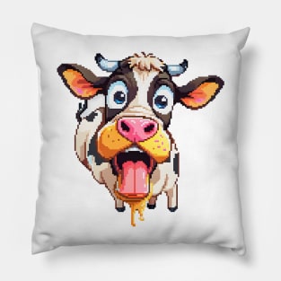 Funny Milk Cow Pillow