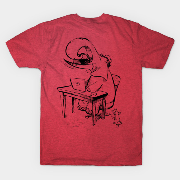 Discover Caffeinated Elephant - Coffee - T-Shirt