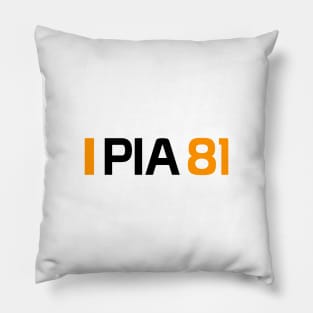 PIA 81 Design Pillow