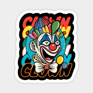 Fun clown Magnet