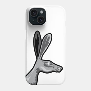 Gray Rabbit Phone Case