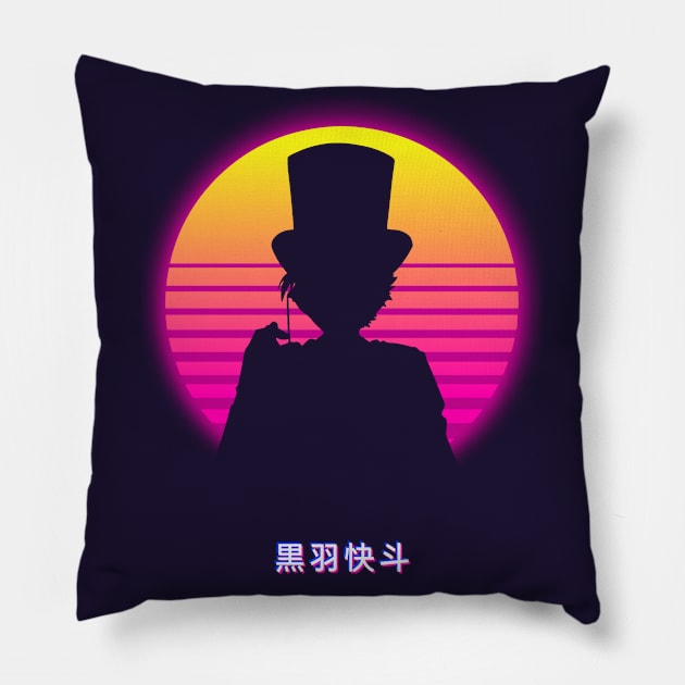 Magic Kaito - Retro Pillow by The Artz