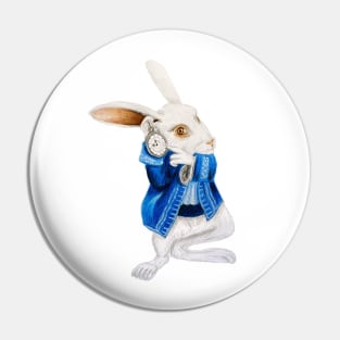 The White Rabbit Pin