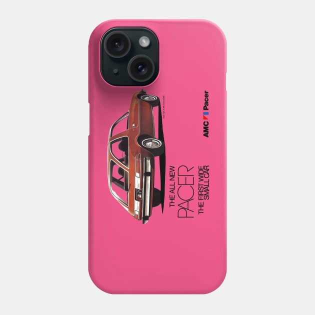 AMC PACER - advert Phone Case by Throwback Motors