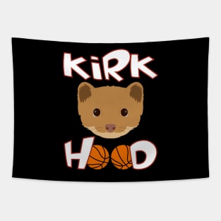 Kirk Hood's Basketball Crew Warmup Jersey Tapestry