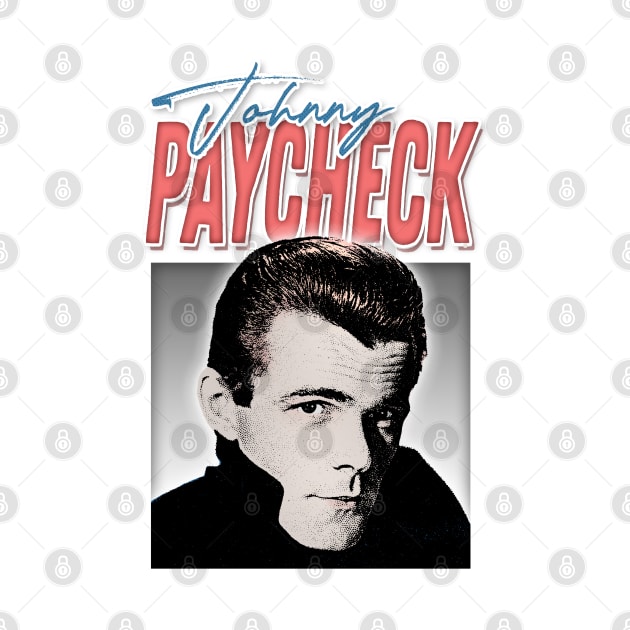 Johnny Paycheck / Retro Style Country Artist Fan Design by DankFutura