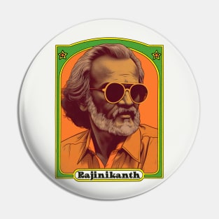 Rajinikanth ---- Retro Look Original Design Pin