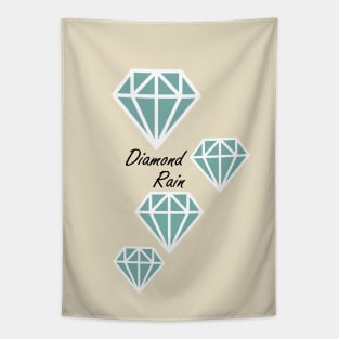 Diamond heart Tapestry