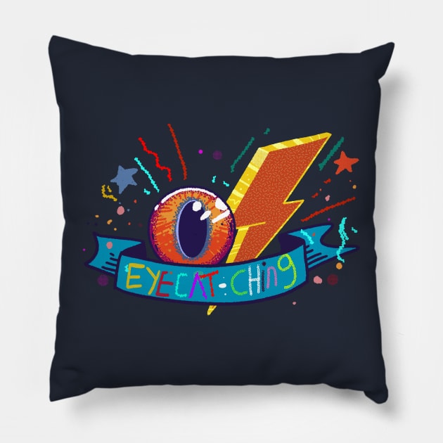 Eyecat Ching Pillow by gambar_corek