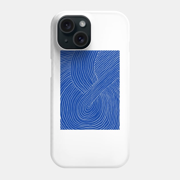 Strokes: Chathams Blue Phone Case by ayeyokp