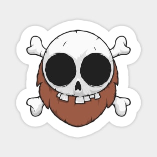 Beard Skull Magnet