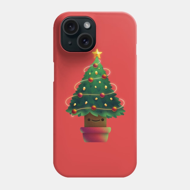 Christmas Tree Phone Case by inspio art