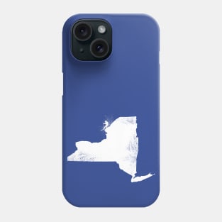 Ski New York State Skier Phone Case