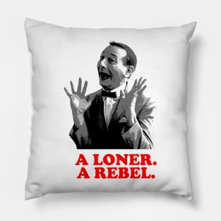 A Loner a Rebel. Pillow