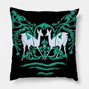 indic magic pattern Pillow