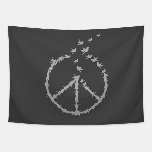 Peace is Freedom Tapestry by blessedpixel