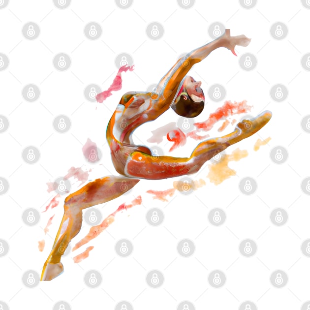 Leaping Gymnast by KayBee Gift Shop