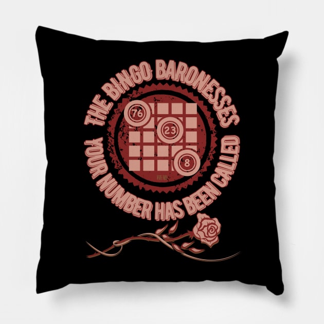 The Bingo Baronesses - Bingo Pillow by SEIKA by FP