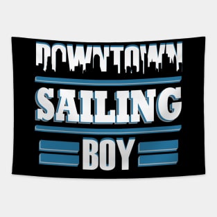 Sailing Sailboat Wind Sea Sayings Gift Boy Tapestry