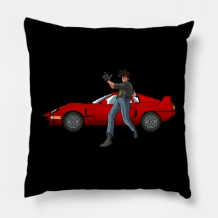 Bean Racer Pillow