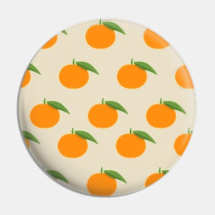 Tangerines Pin