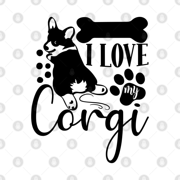 I love my Corgi by little.tunny