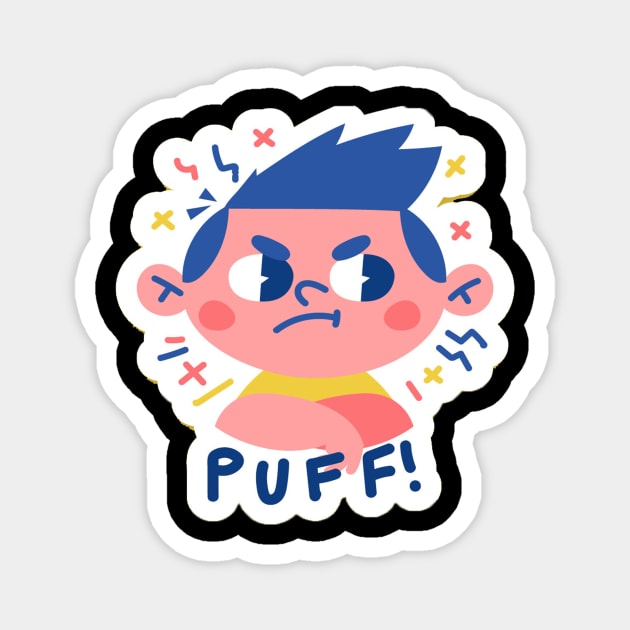 puff boy Magnet by This is store