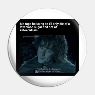 Diabetes Meme Pin