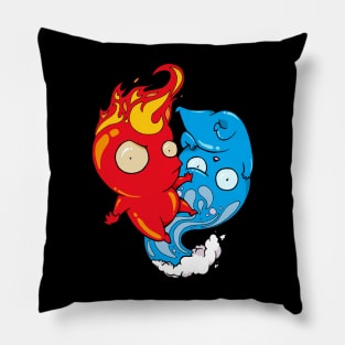 Fire and Water Pillow