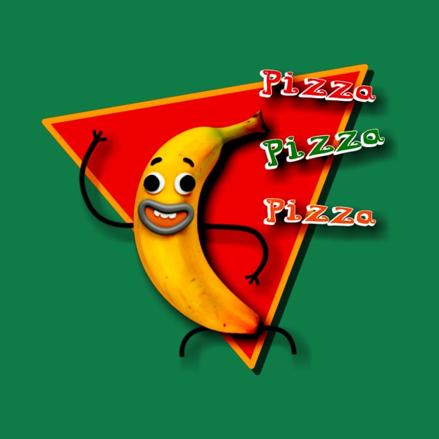 Banana Joe Pizza Dance by AlondraHanley