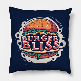 burger bliss Pillow