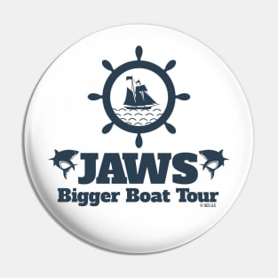 JAWS Movie Bigger Boat Tour Pin