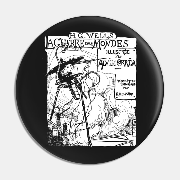 War of the Worlds 1906 Print Ad Illustration (Dark Garment) Pin by innerspaceboy