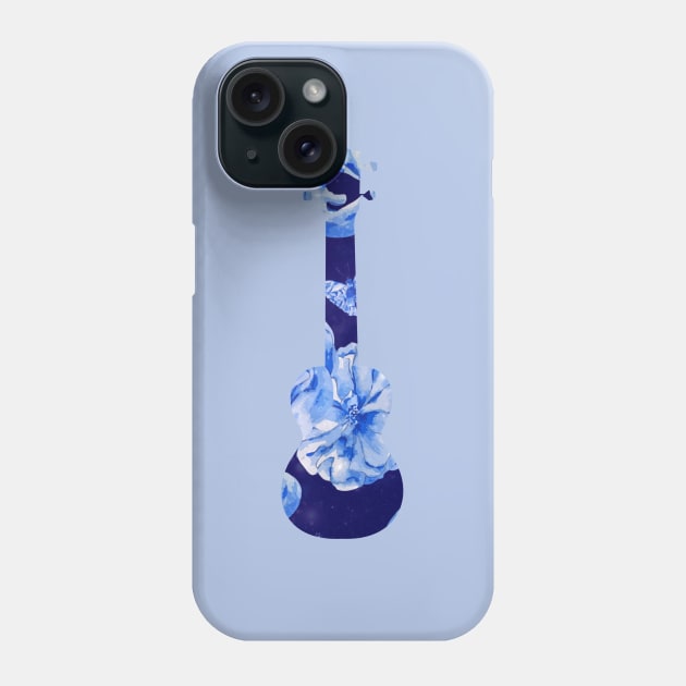 Floral Ukulele Phone Case by designed2teach