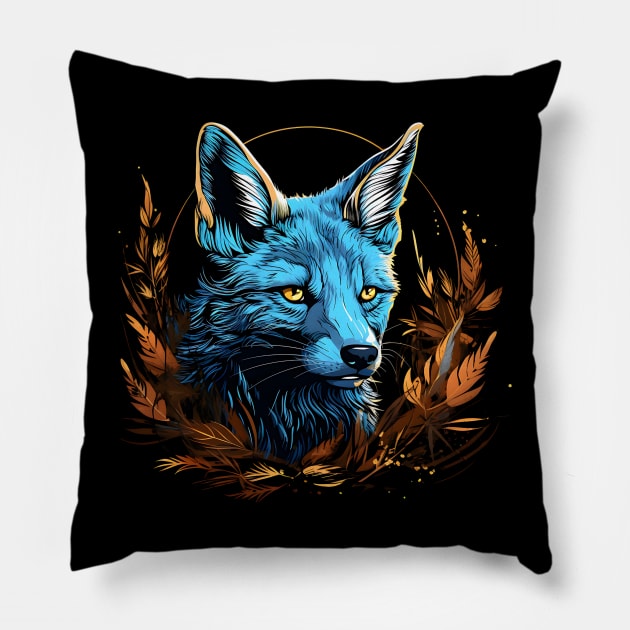 foxes Pillow by vaporgraphic