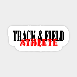 Track & Field Athlete Magnet