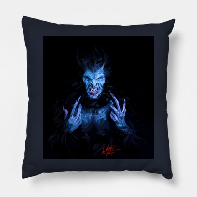 Dracula Werewolf Pillow by Art Of Lunatik